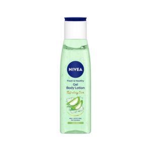 nivea fresh & healthy gel body lotion aloe vera 75ml