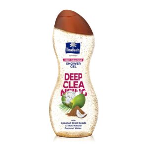 parachute advanced deep cleansing shower gel coconut shell beads 250ml