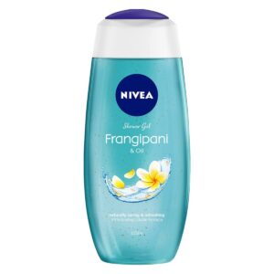 nivea frangipani & oil shower gel 250ml
