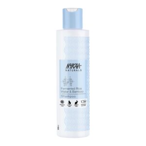 nykaa naturals fermented rice water & bamboo shampoo | sls/sles free | 100ml