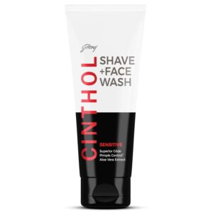 godrej cinthol shave + face wash sensitive 100g