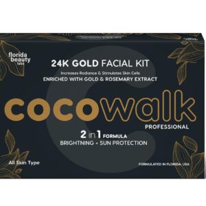 cocowalk professional gold facial kit