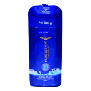 park avenue cool blue fragrance deo talc 100g