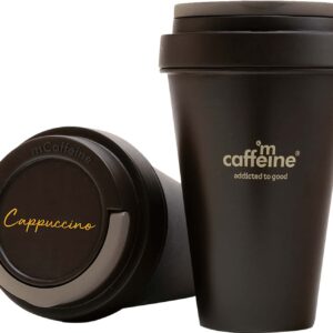 mcaffeine cappuccino coffee body wash with almond milk – 300ml